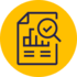 Icon representing monitoring