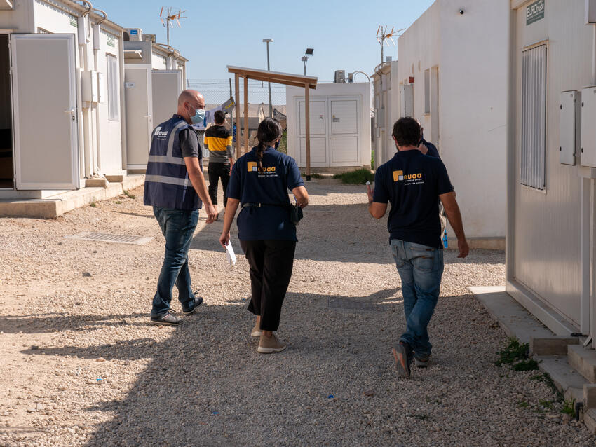 First Reception Centre of Pournara, Cyprus