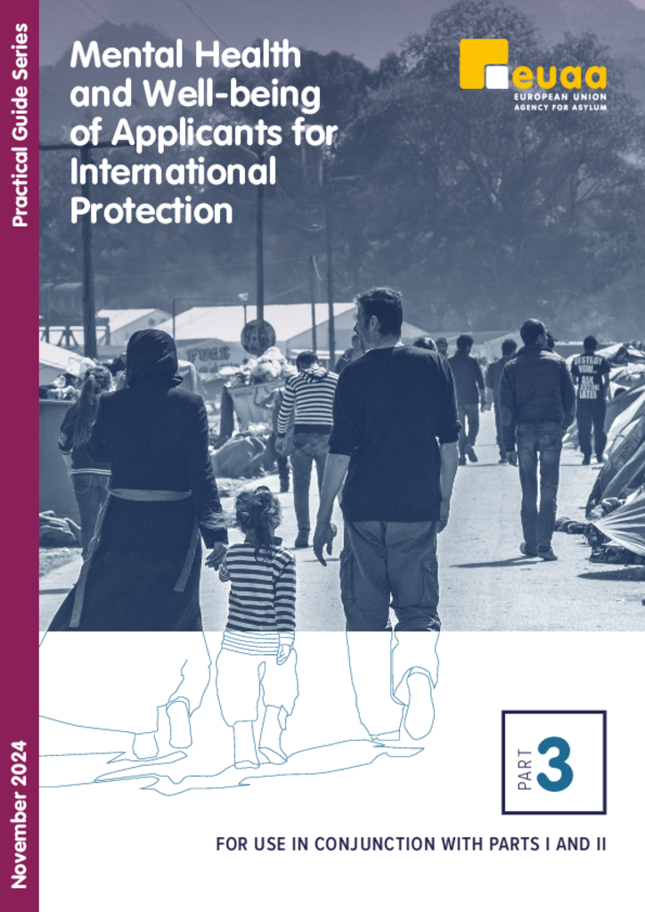 Cover of Guidance on Mental Health and Well-being of Applicants for International Protection