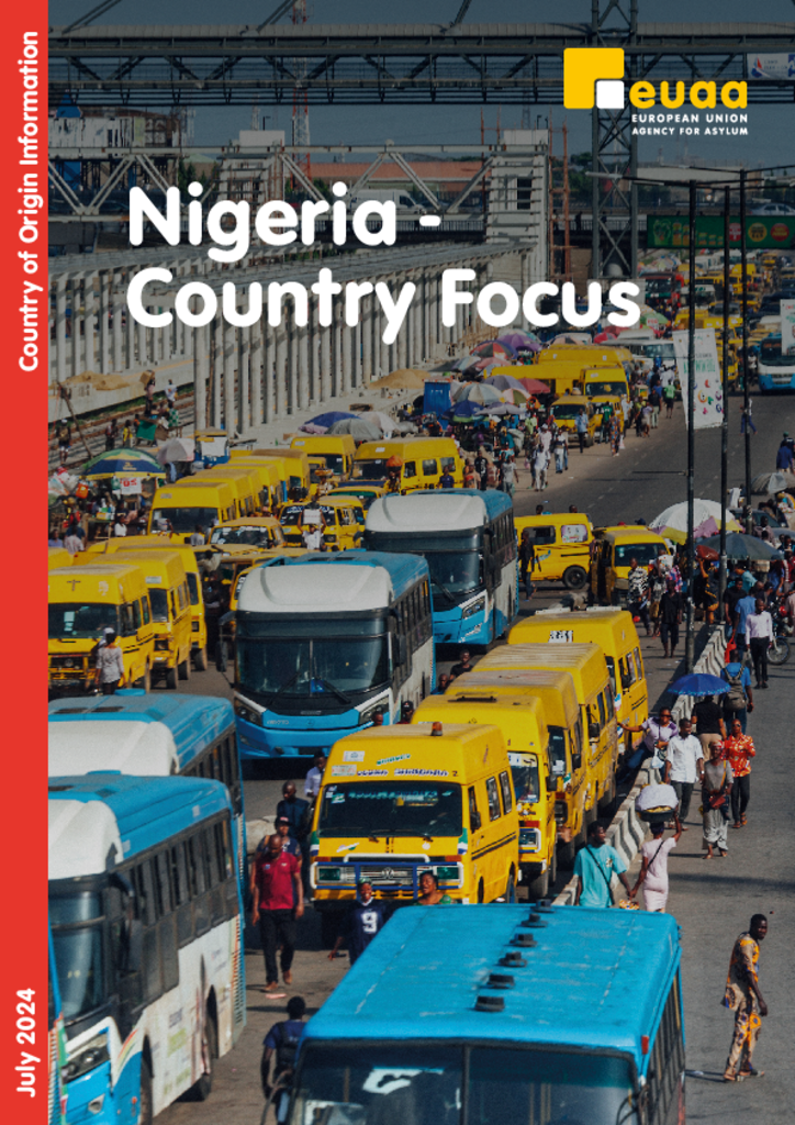 Cover of Nigeria Country Focus COI report